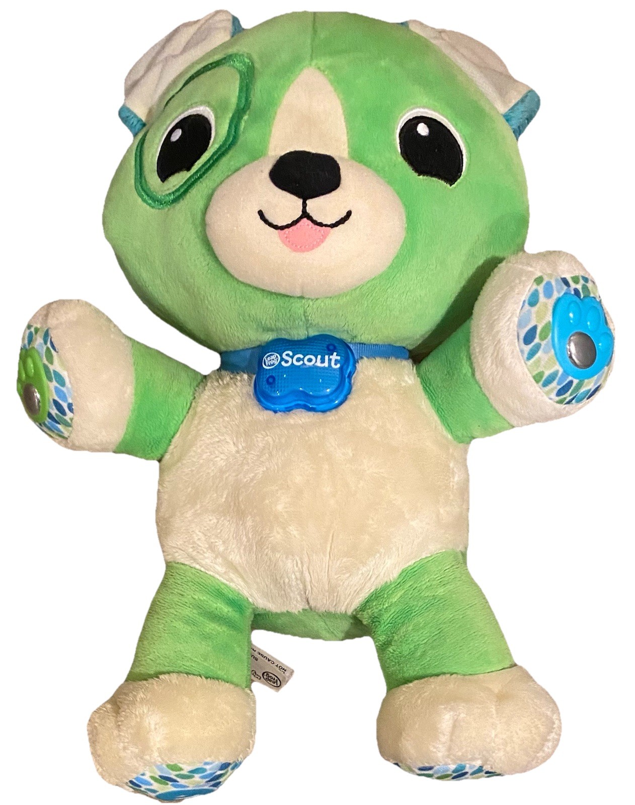 LeapFrog My Pal Scout Smarty Paws Lights Sings Talks Interactive Timed Lullaby