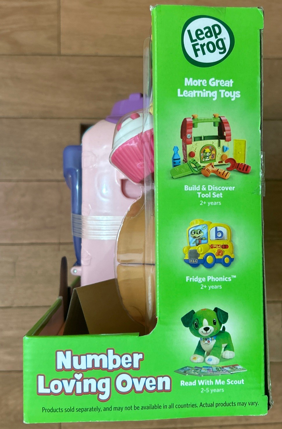 LeapFrog Number Lovin’ Oven Pretend Play Learning Toy 16 Food Pieces NEW