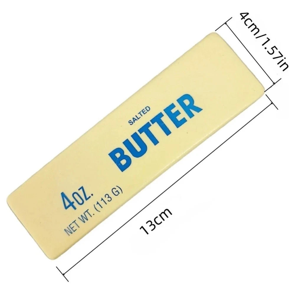 3PCS Butter Stick Squishy Fidget Toy Soft Stress Relief ADHD Anxiety Squeeze AU
