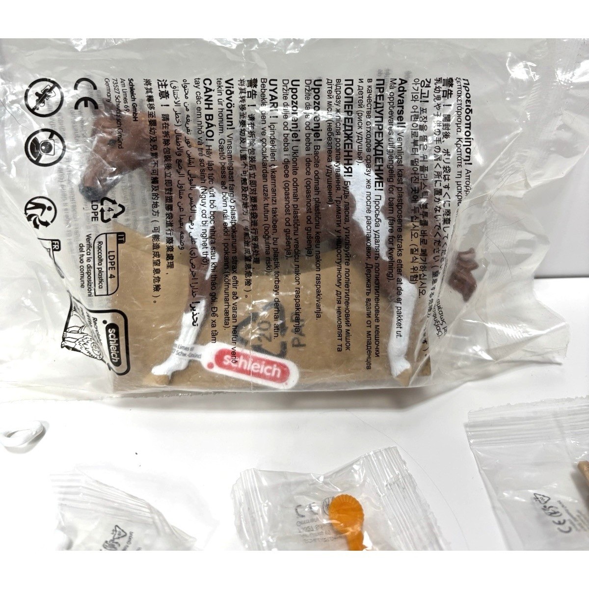 Schleich 10-Piece Horse Accessories Set from Advent Holiday Calendar New Collect