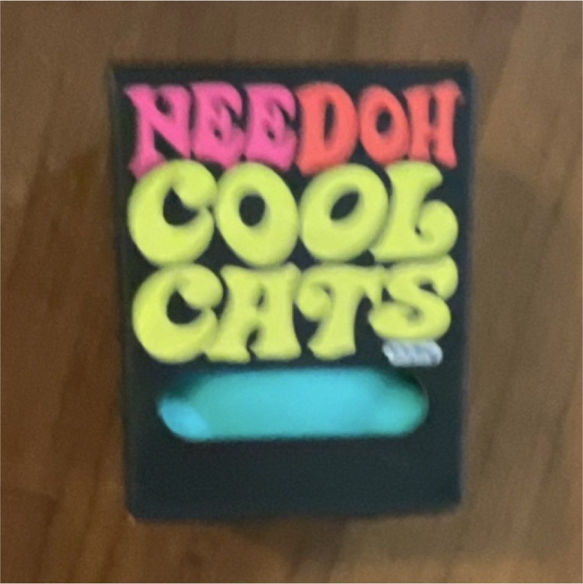 Nee Doh Cool Cats Squeezable Stress Reliever Sensory Toy for Ages 8 and Up
