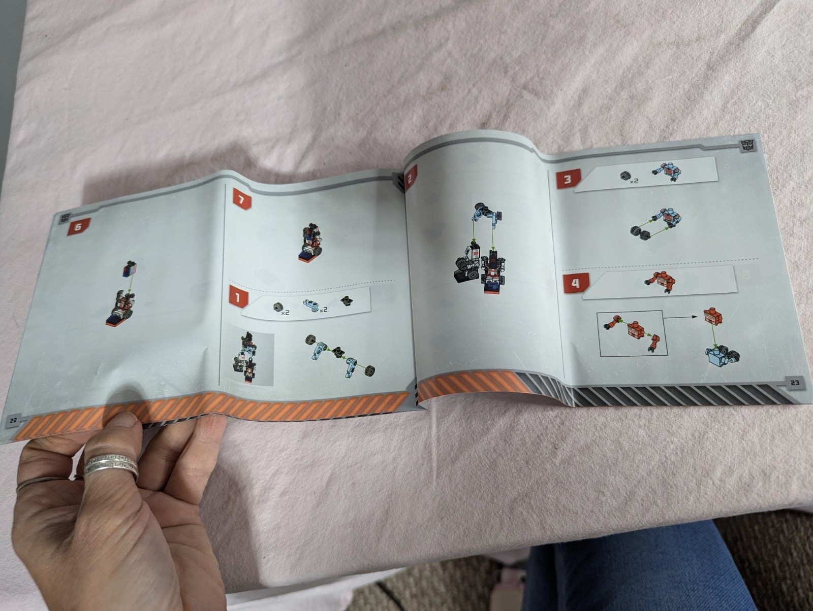 Kre-O create it Transformers A4474 instruction BOOKLET only Hasbro