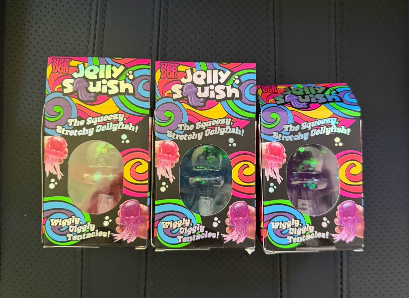 SET OF 3 – NEEDOH Jelly Squish Jellyfish – 100% AUTHENTIC USA – SHIPS FAST