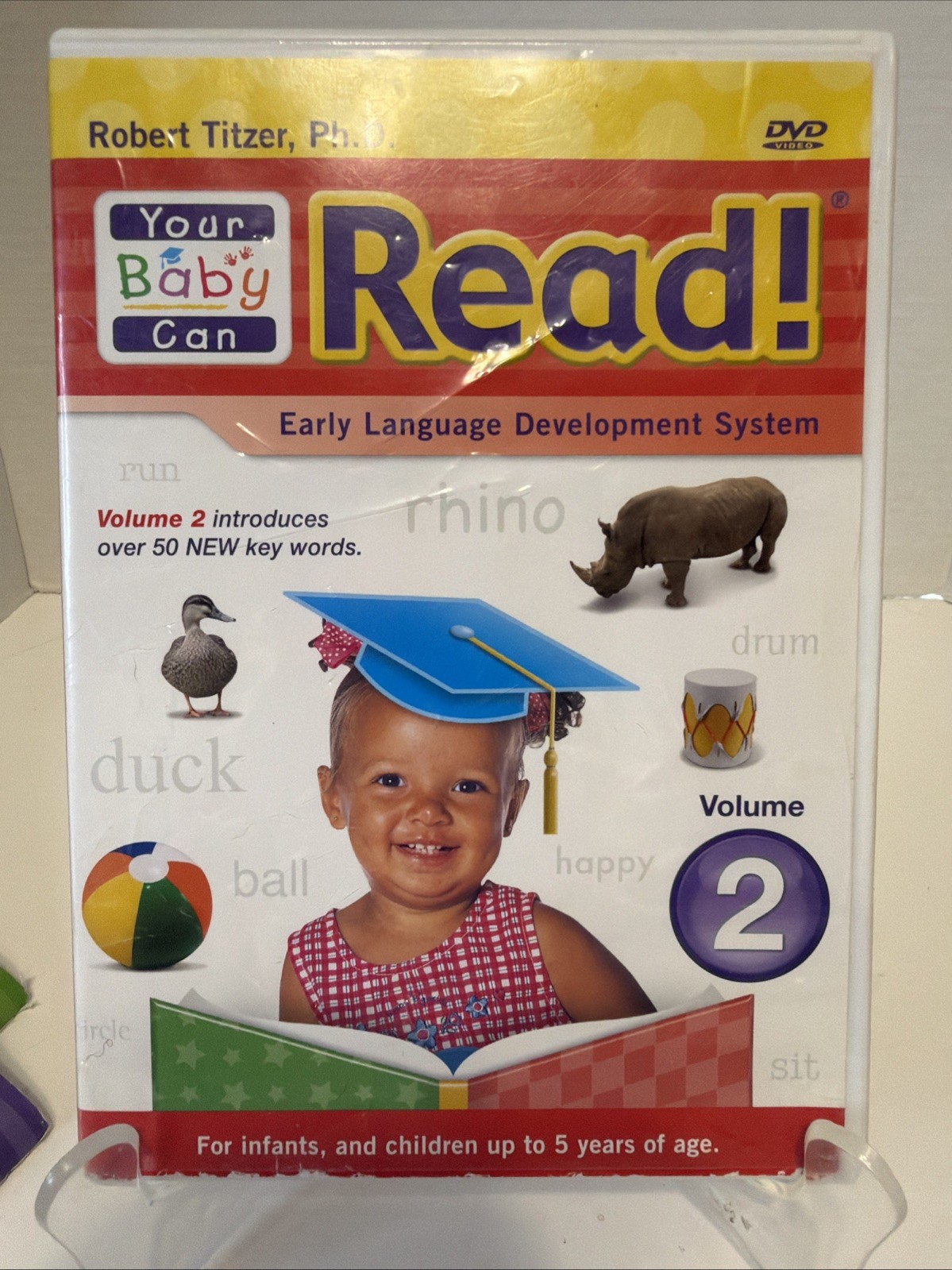 Your Baby Can Read Early Development Reading System 4 DVDs 5 Books