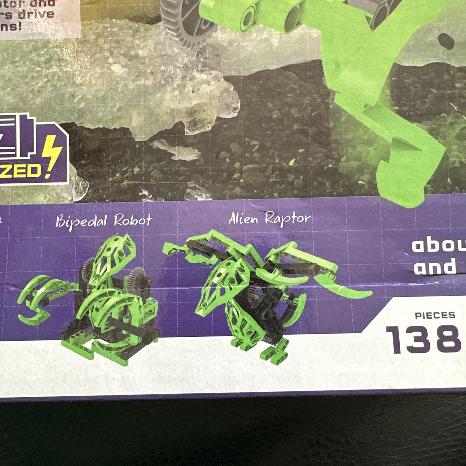 Engineering Makerspace Alien Robots STEM Experiment Kit 10 In 1 Models Motorized