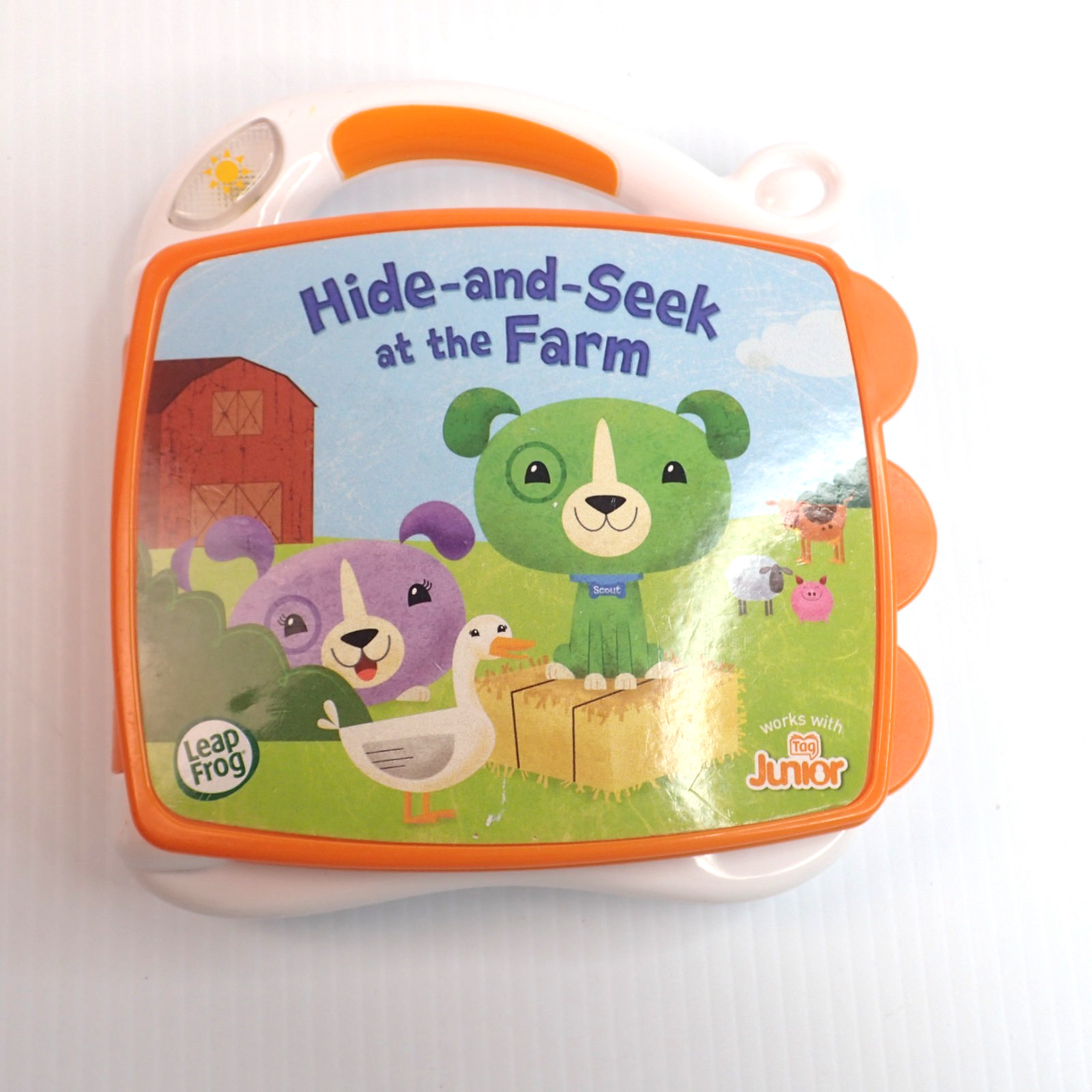Leap Frog Hide And Seek At The Farm Electronic Book Works With Tag Junior 2010