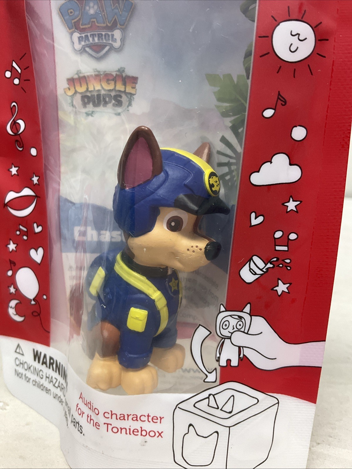 Tonies Paw Patrol Jungle Pups Chase Tonie Audio Figurine For Unisex Kids Age 3+