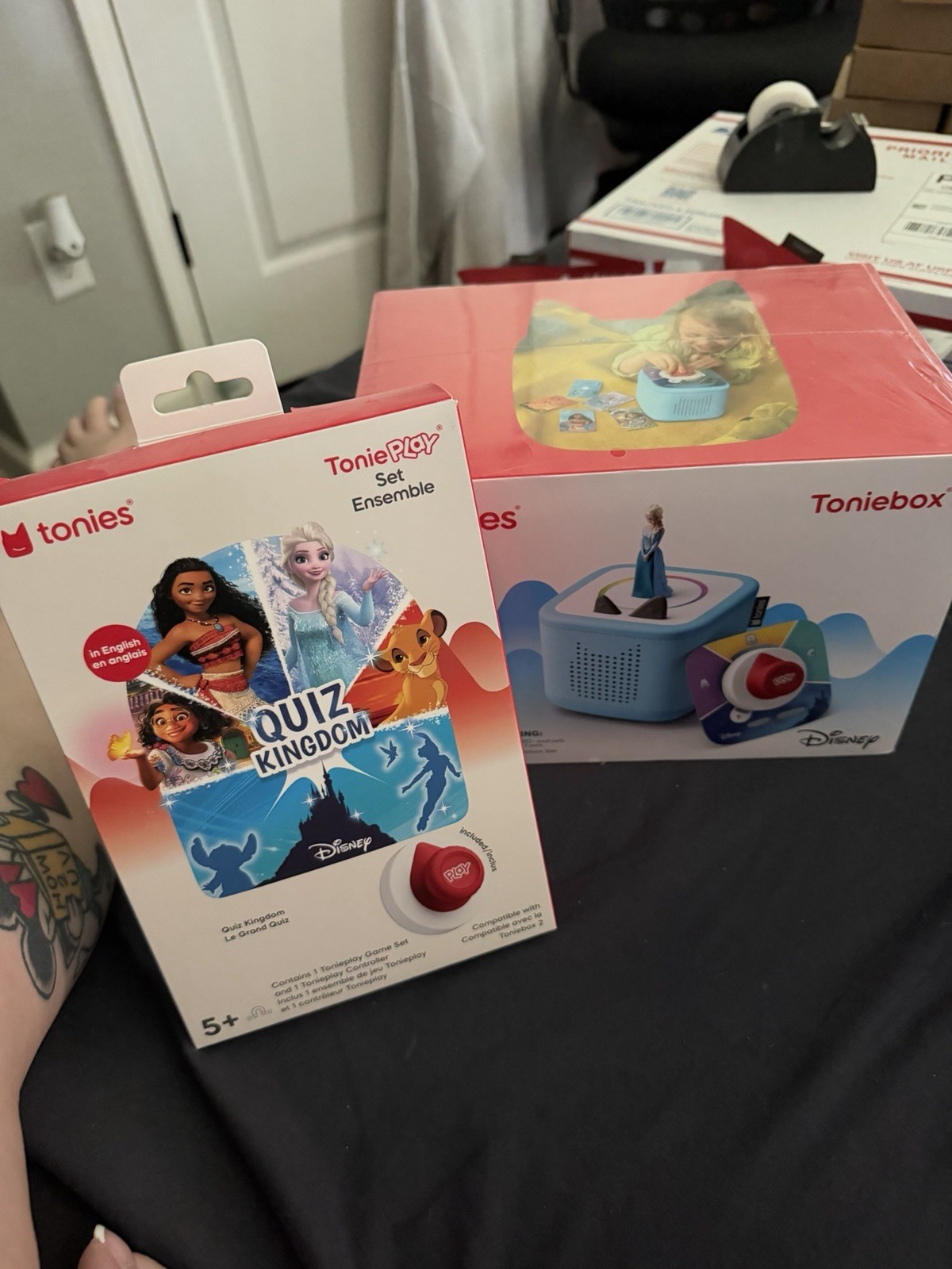 tonies Toniebox Starter Set w/ Disney Tonieplay Set Ages 5+ 8-11