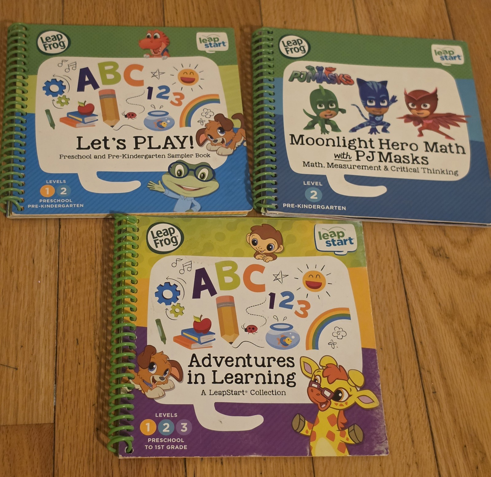 LeapFrog LeapStart 3D Learning System w/ 10 Books, Reading, Disney, Ages 4-8