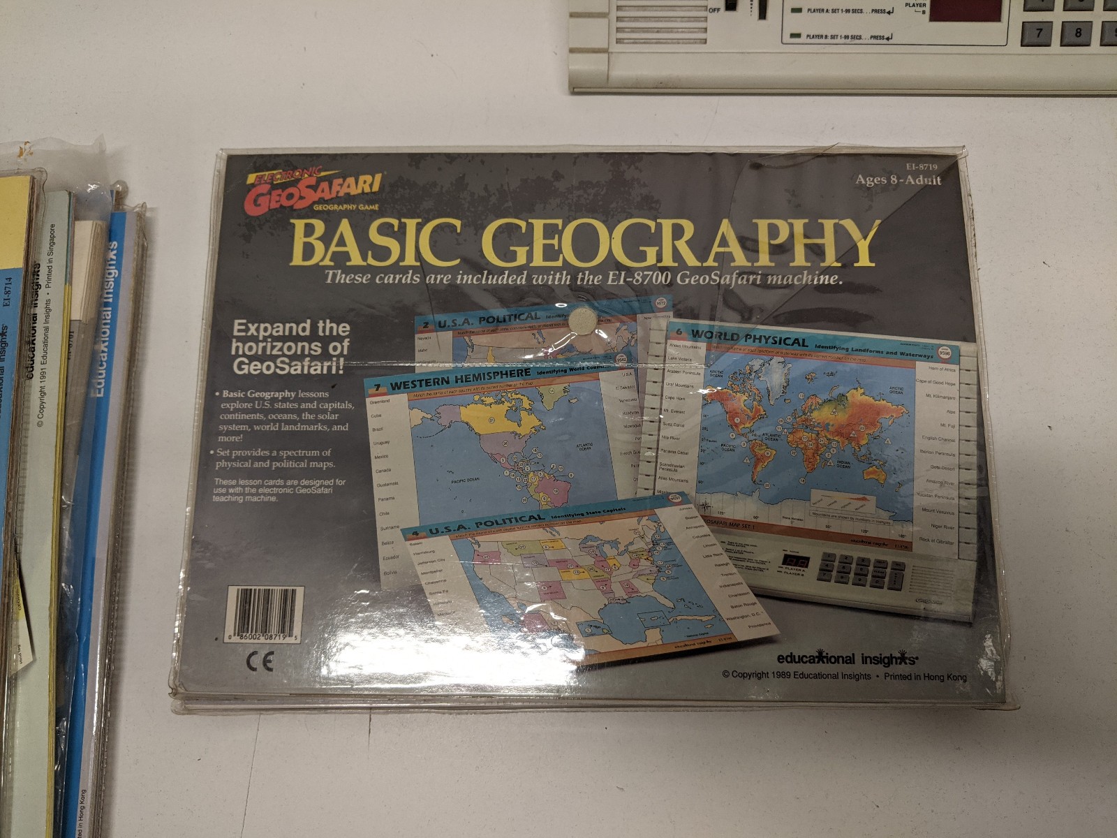 Large Lot of GeoSafari & MathSafari Learning Game plus Modules – Tested/Working