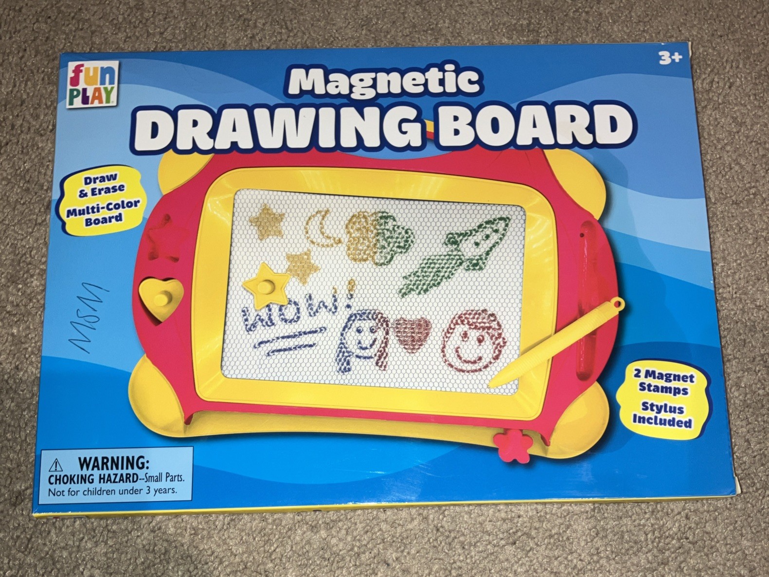 Magnetic Drawing Board for Kids – Multi-Color Screen – Fun Play