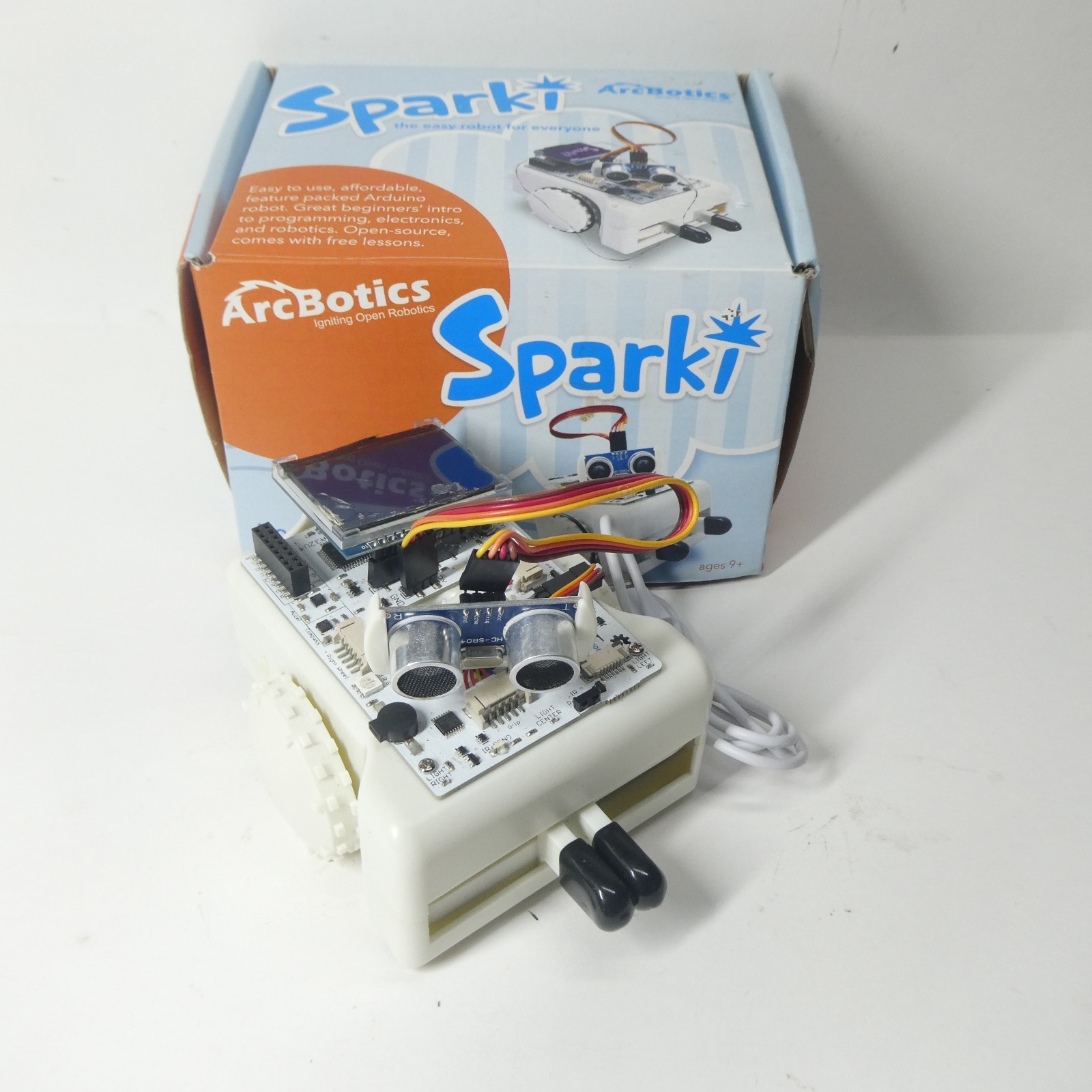 Sparki Robot Kit ArcBotics Arduino STEM Coding UNTESTED