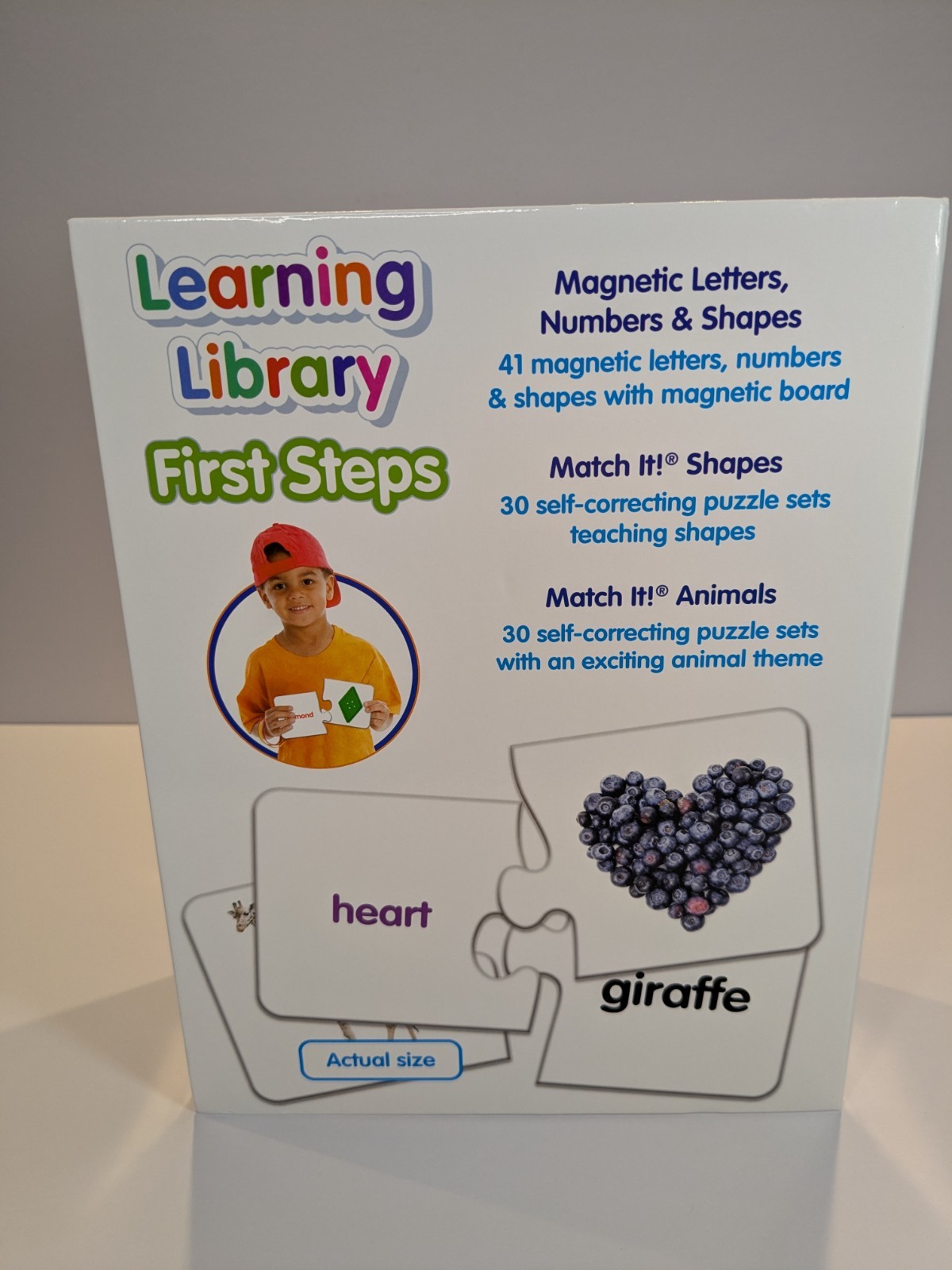Learning Library First Steps Magnetic Letters, Numbers, Shapes – New, sealed