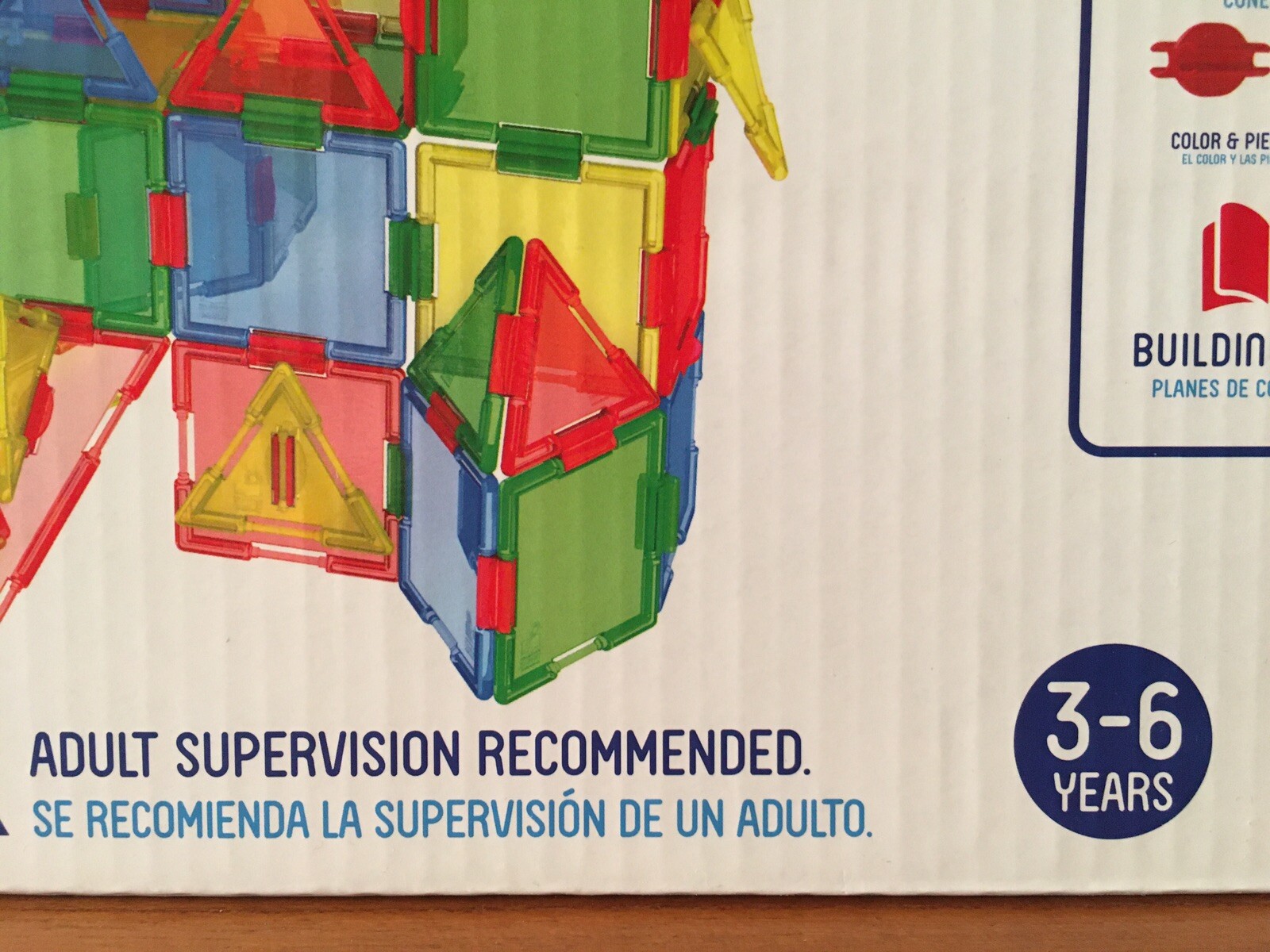 Techno Tiles Super Building Set 3D Build 400+ Building Pieces Ages 3-6 Years New