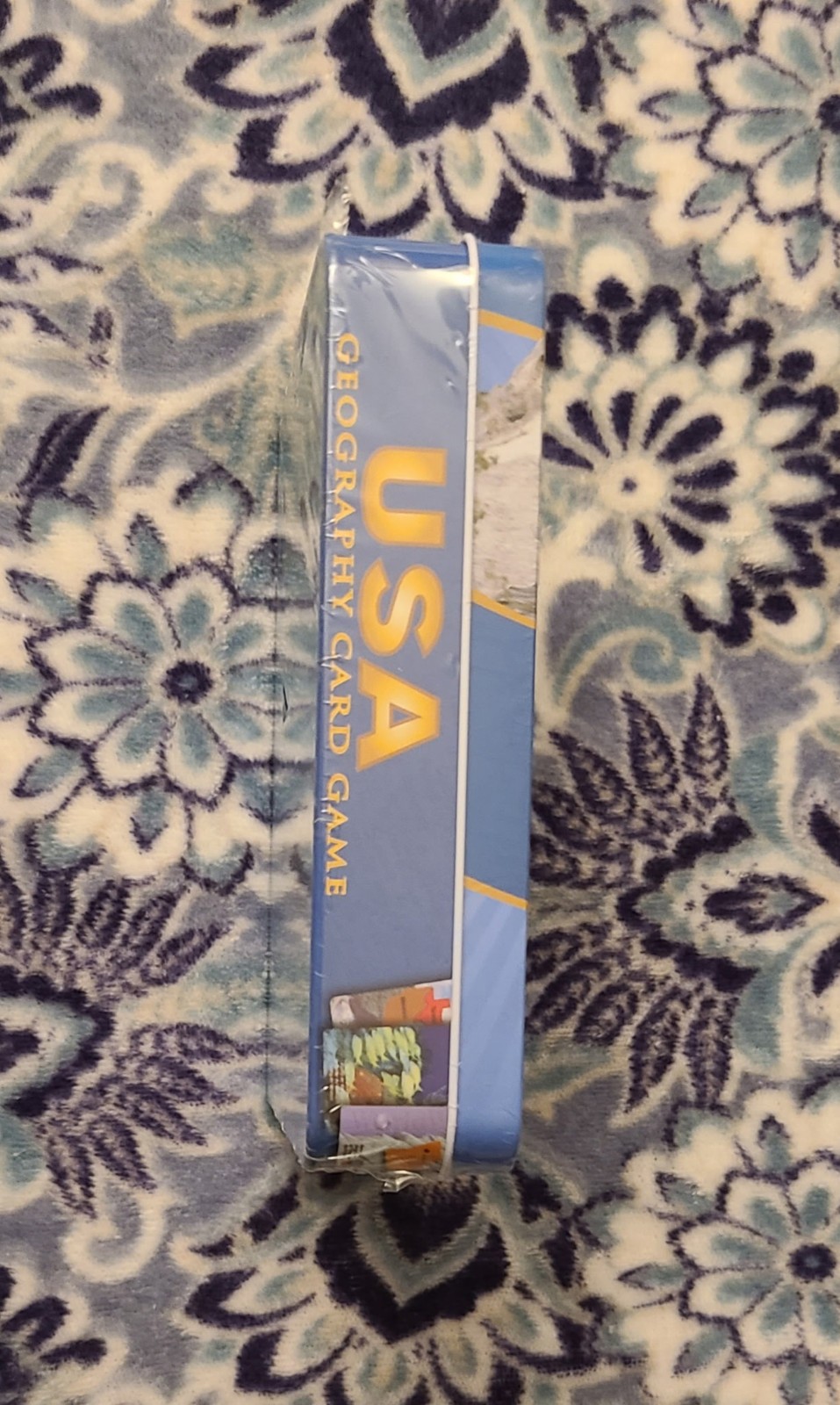 “World Wise USA Geography Card Game” America US Edition Tin Case 8+ New 2009
