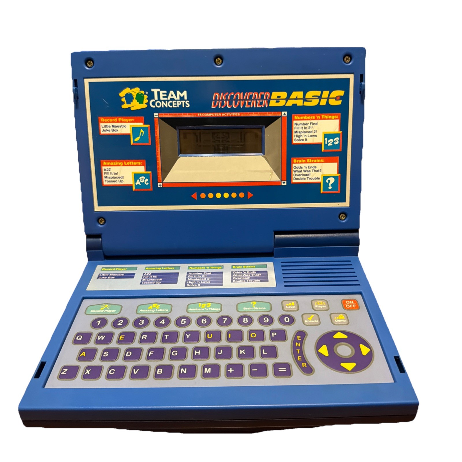 Discover Basic Team Concepts Children Learning System Toy Educational Electronic