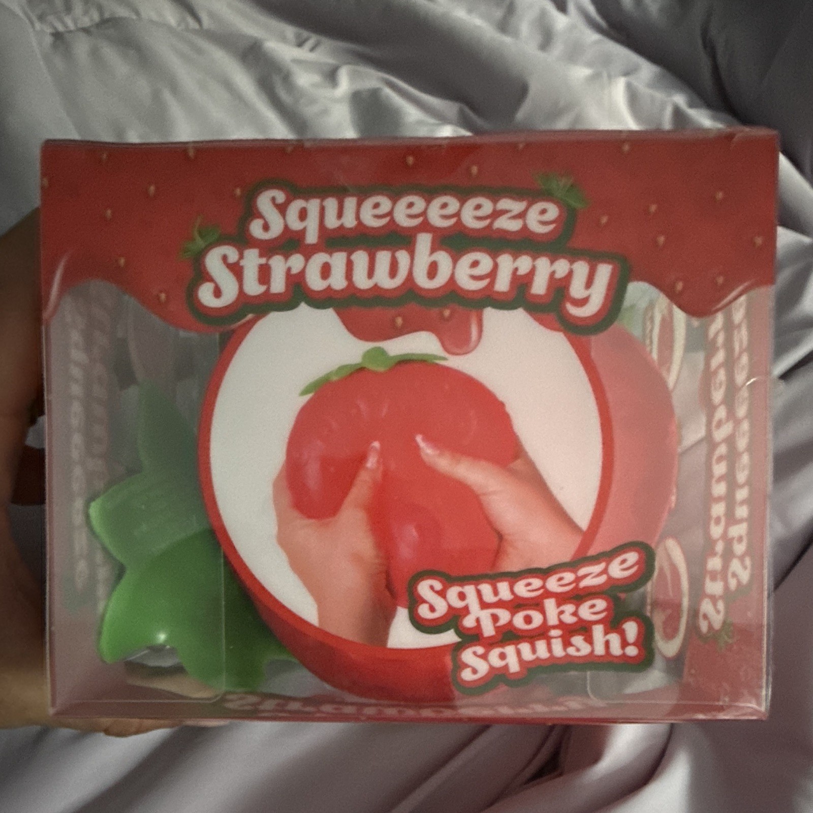 Sunny Days Entertainment Squeeeeze Strawberry Tactile Squeeze Toy