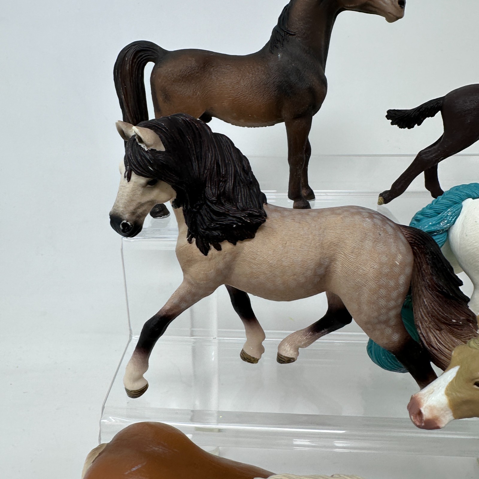 Schleich Horse Figures Lot Unicorn Foal Mare Stallion Pony Figurines Set of 8