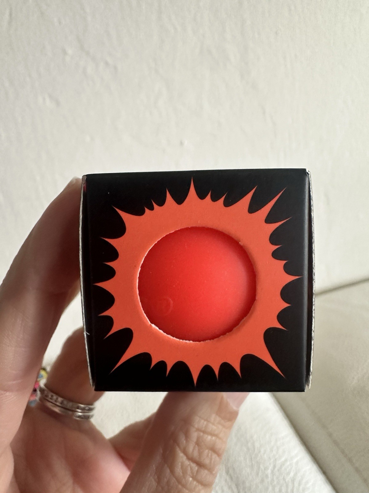 Set of 3 Schylling NeeDoh Squeeze Toys Glow In The Dark, Fuzz Ball, & Nice Cube