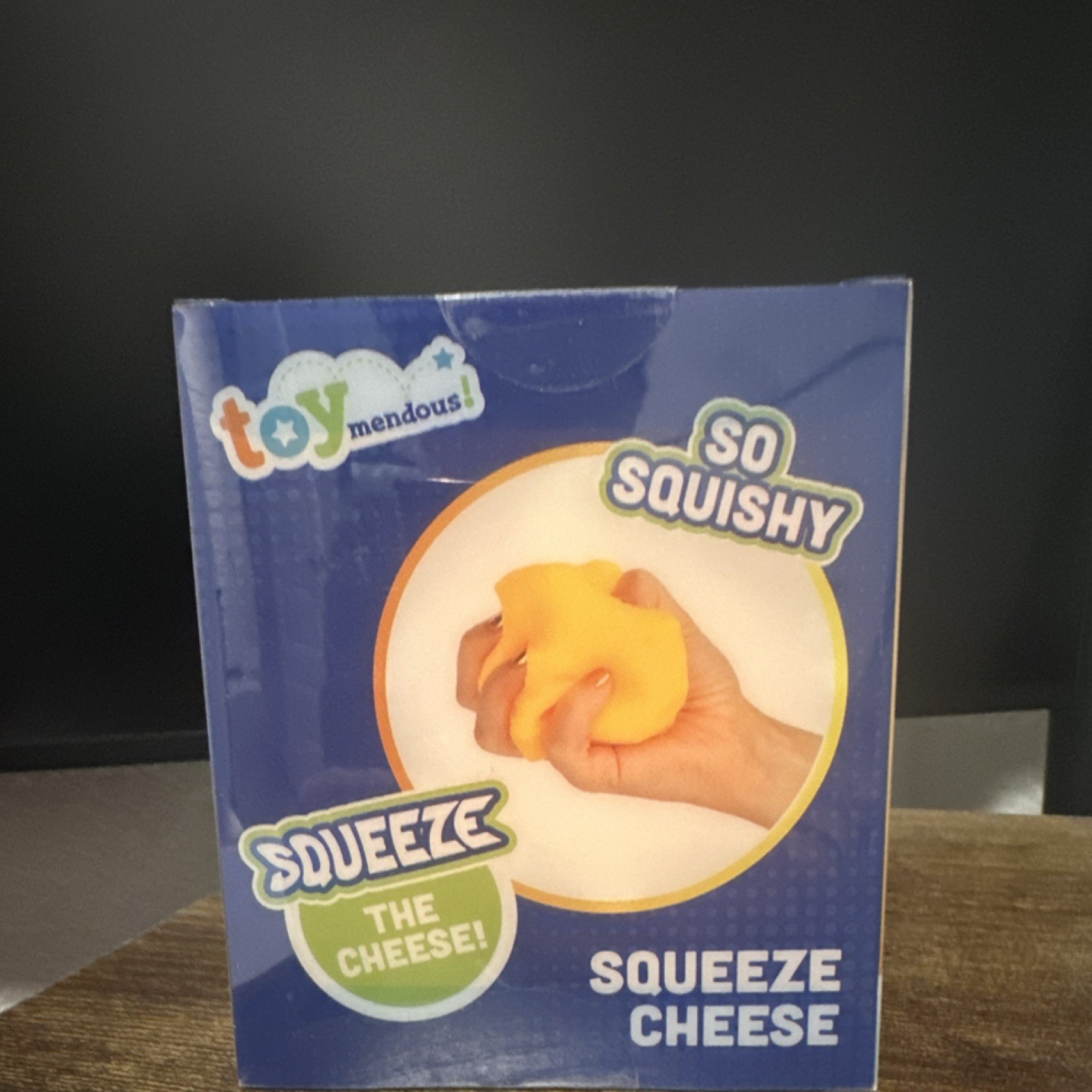 Toymendous Squeeze Cheese Tactile Squeeze Toy Yellow 3-7 Years 2025