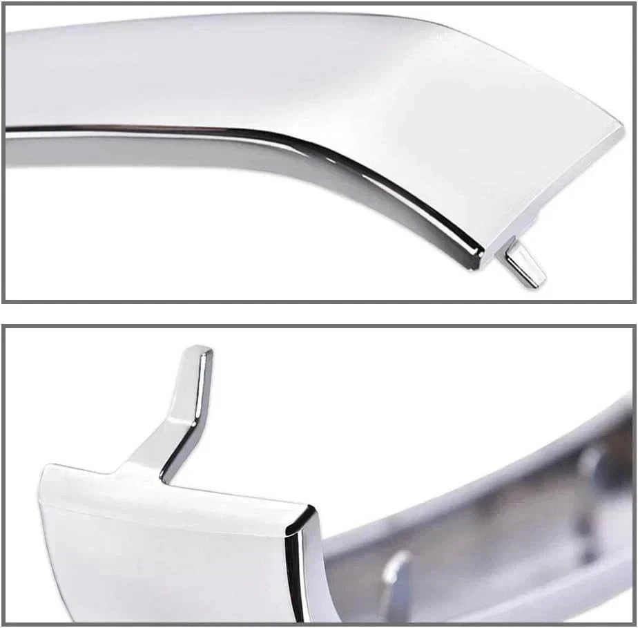 03-07 Chevy Silverado 1500 2500 3500 Grille Trim Set Left Right Pair White