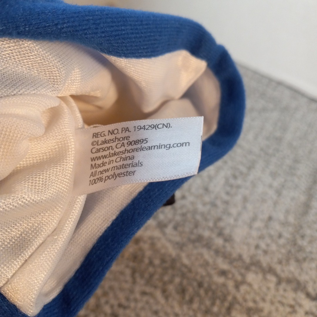 Lakeshore Learning Alphabet Hand Puppet Plush Letter X X-ray Homeschooling