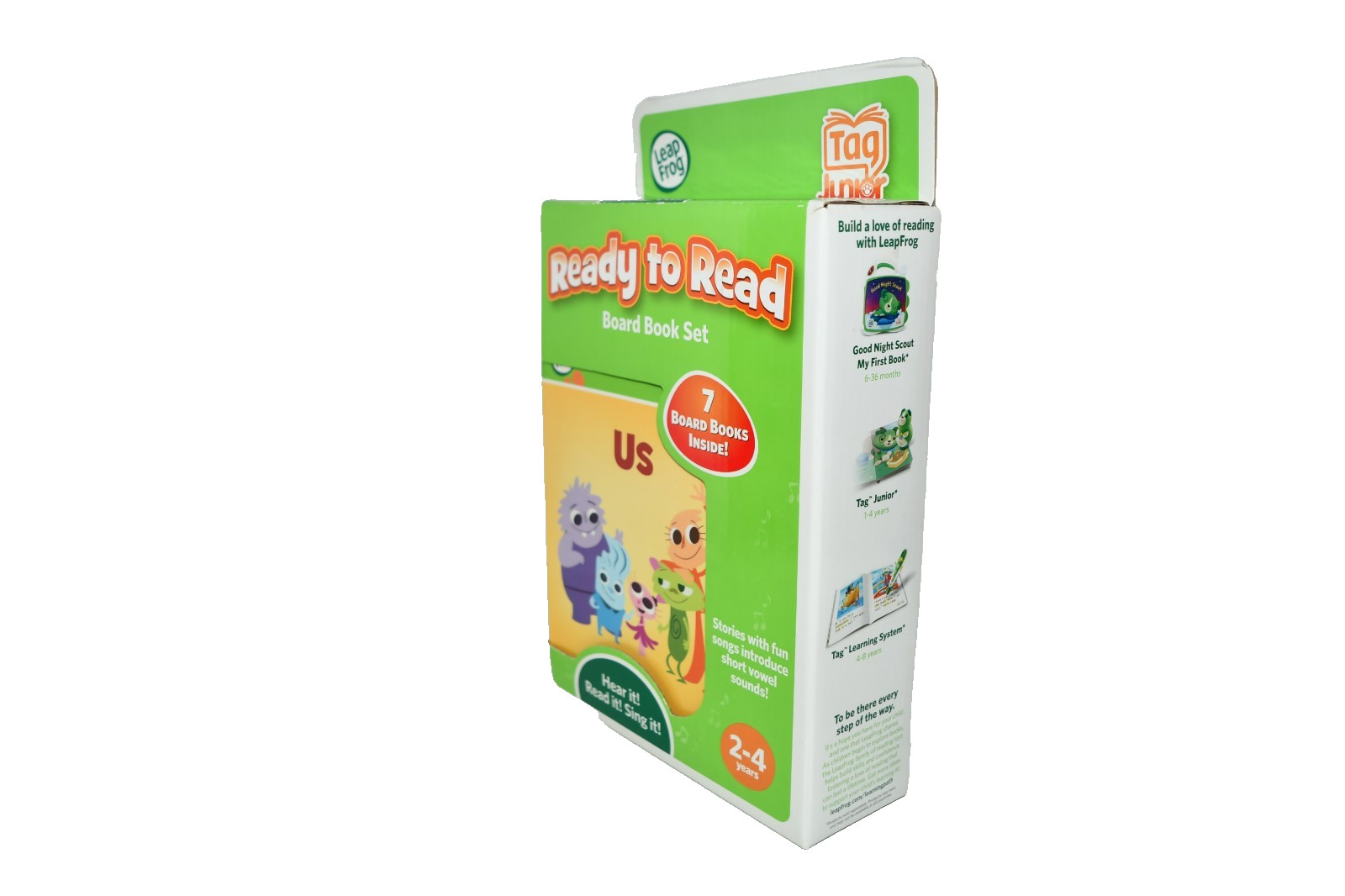 LeapFrog Tag Junior Ready to Read ~ 7 Board Book Set – NEW