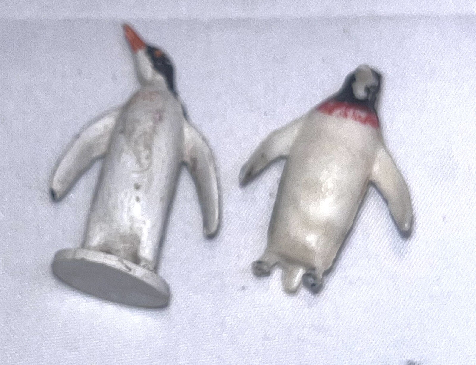 Vintage Plastic Toys Arctic Animals Lot Of 2 Penguins Singapore