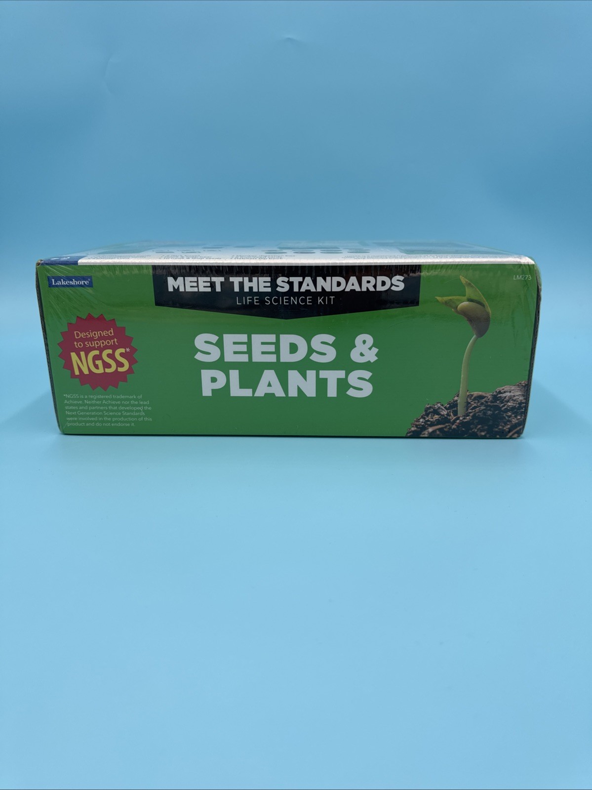 Lakeshore – Meet the Standards Life Science Kit, Seeds & Plants- New!! LM273