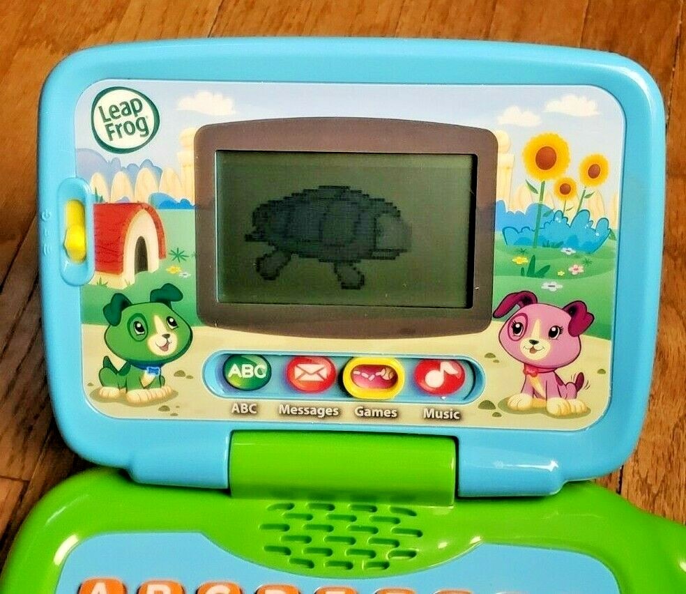 LEAPFROG “My Own Leaptop Laptop” Toddler Learning Toy + Batteries *WORKS*