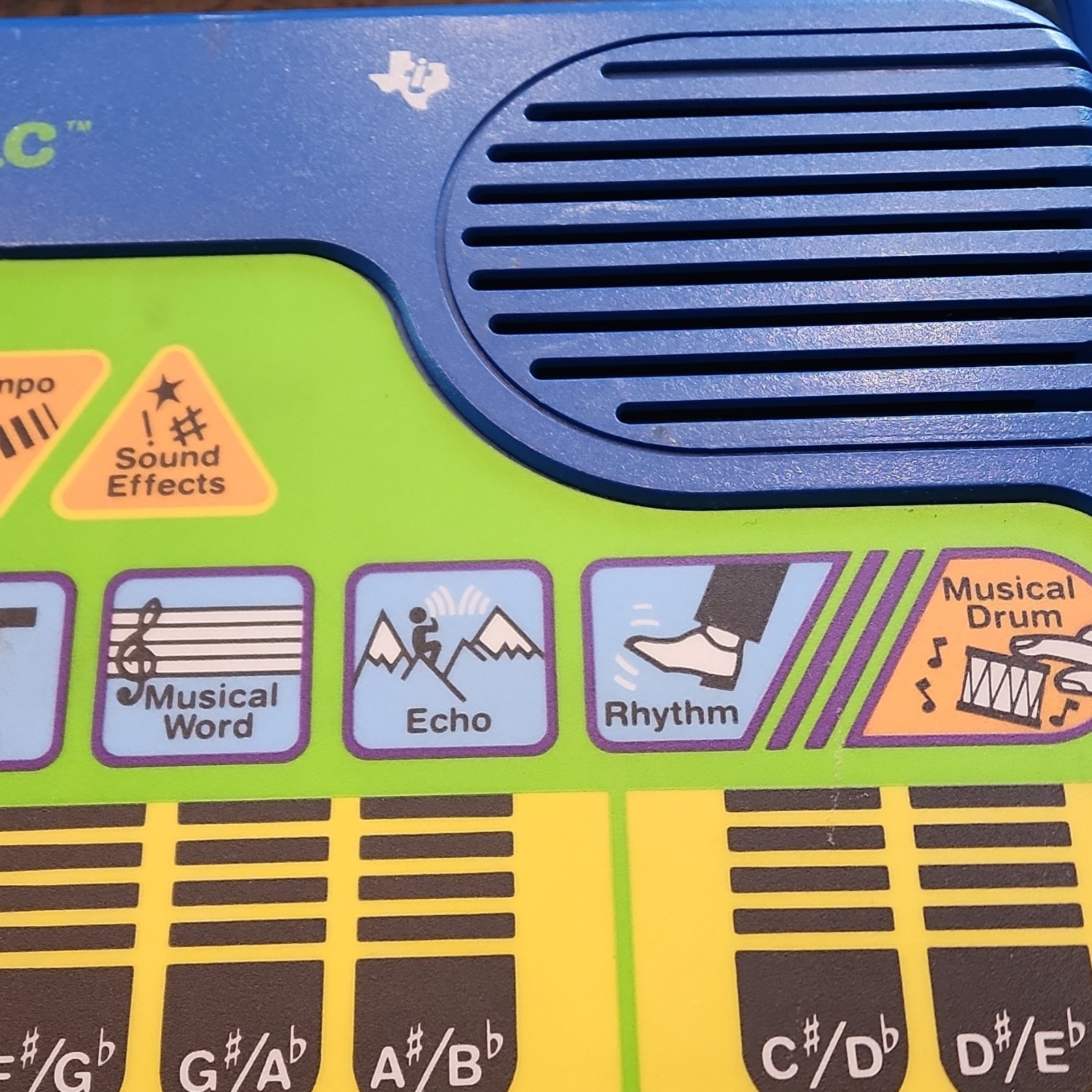 Vintage working Texas Instruments Speak & Music Educational Electronic Toy 1985