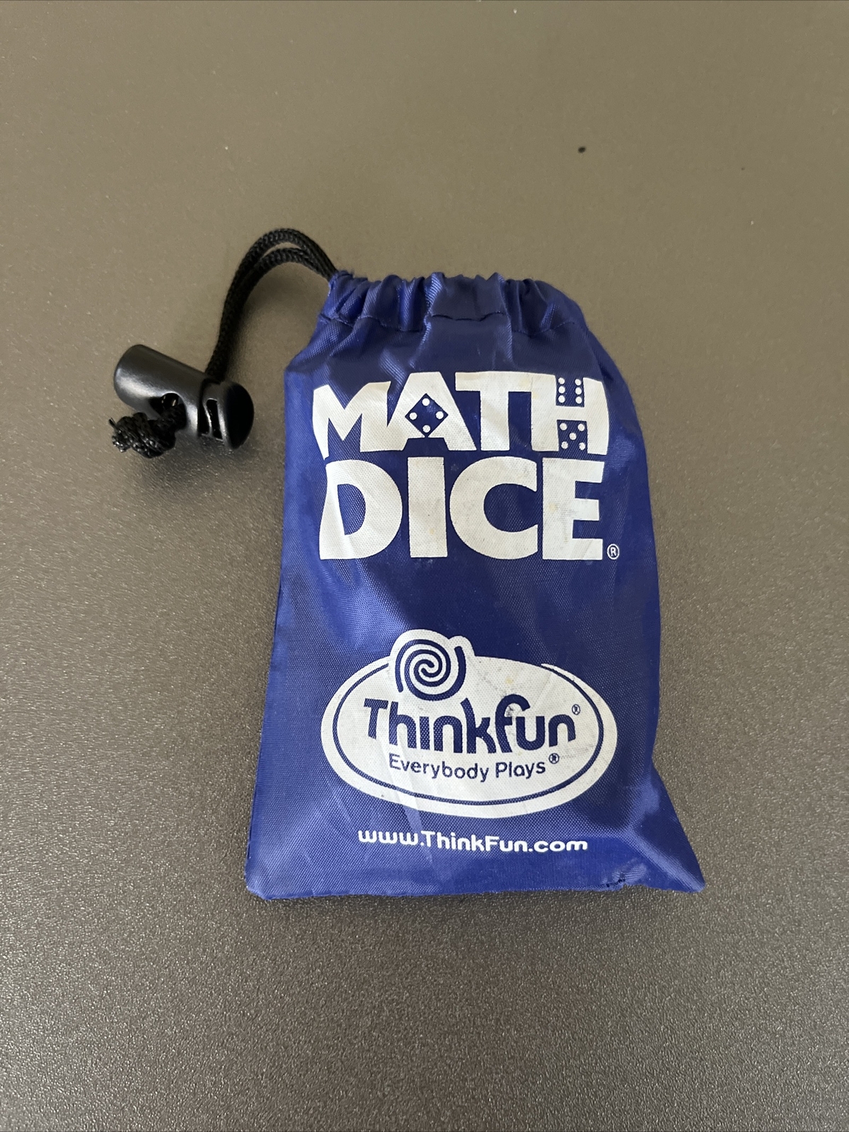 Thinkfun Math Dice with Instruction Booklets & Bag Educational & Fun learning