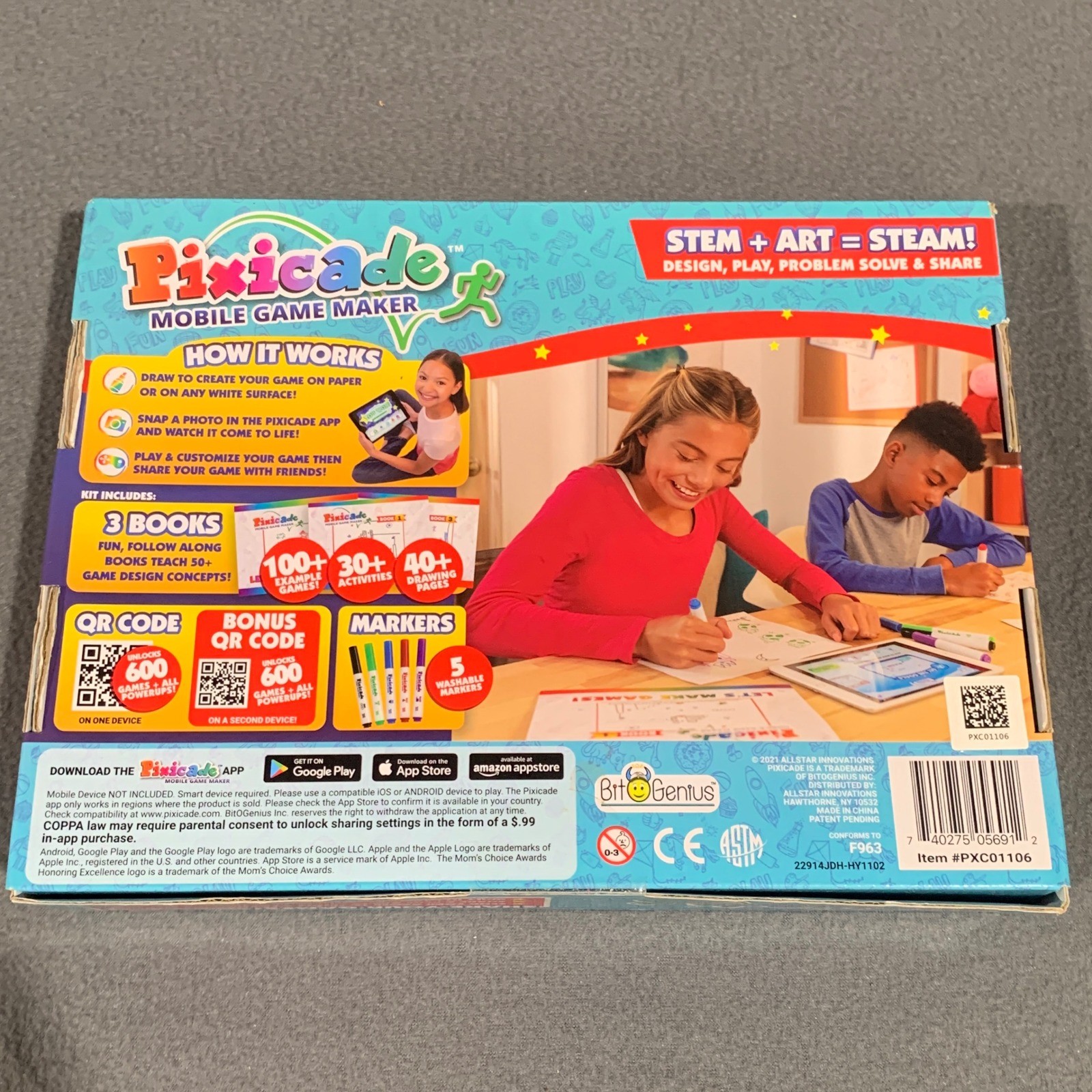 Gift Pixicade Mobile Game Maker Create Your Own Video Games STEM Toy Ages 6+