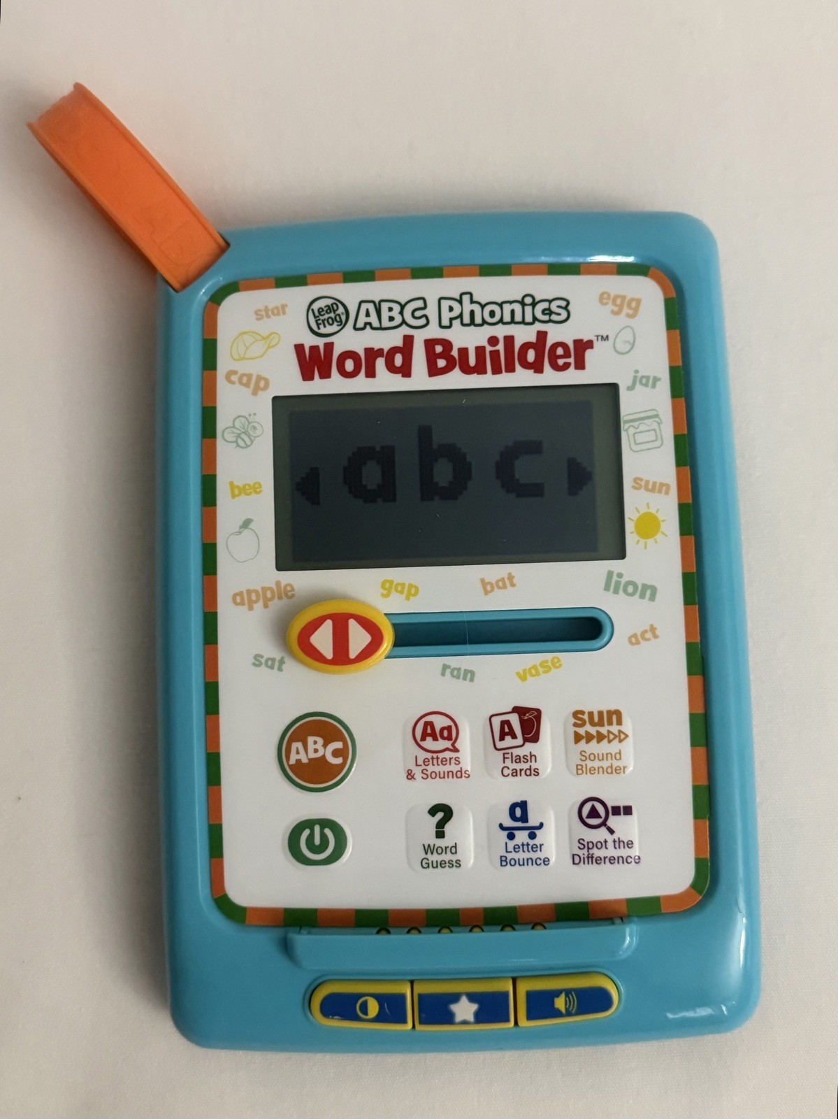 Leap Frog ABC Phonics Word Builder EDUCATIONAL LEARNING TABLET WITH FUN GAMES