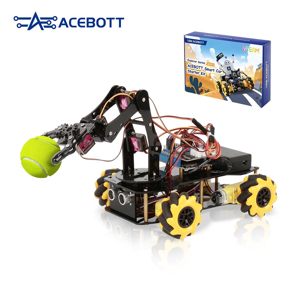 ACEBOTT ESP32 Smart Robot Car Kit With Variant Expansion Packs