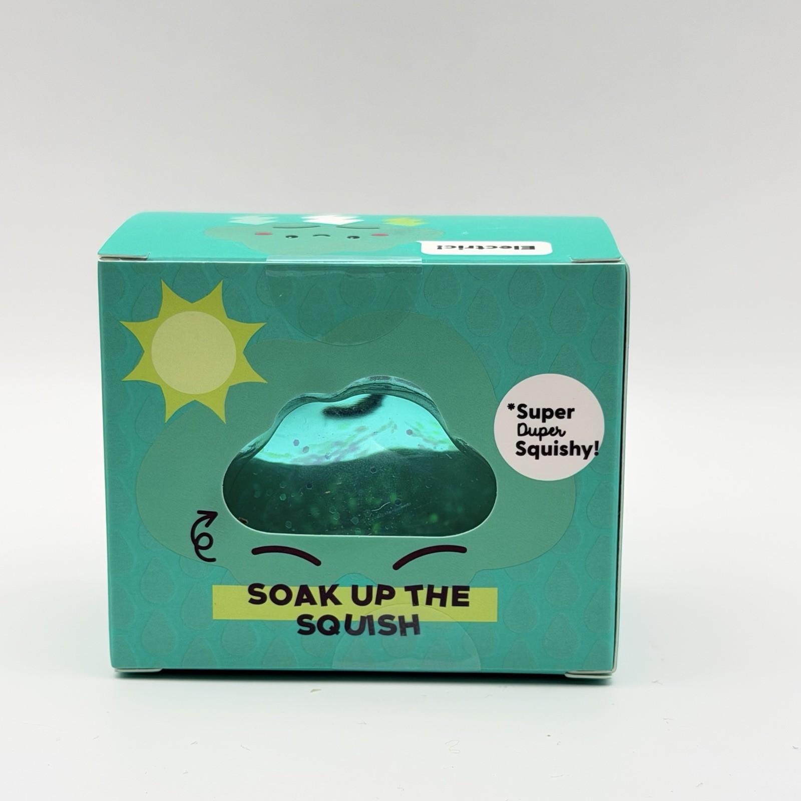 J’Adore Glitter Cloud Super Duper Squishy Green Squeeze Toy Ages 3+ 3-4 Years