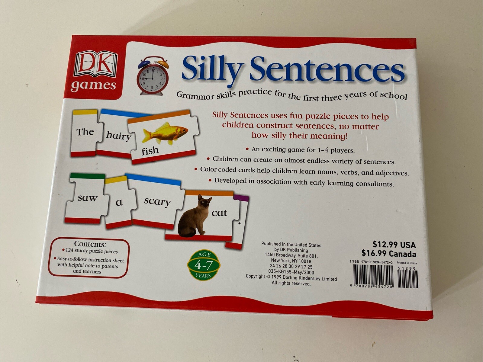 DK Silly Sentences: Grammar Skills Practice for the First Three Years of School