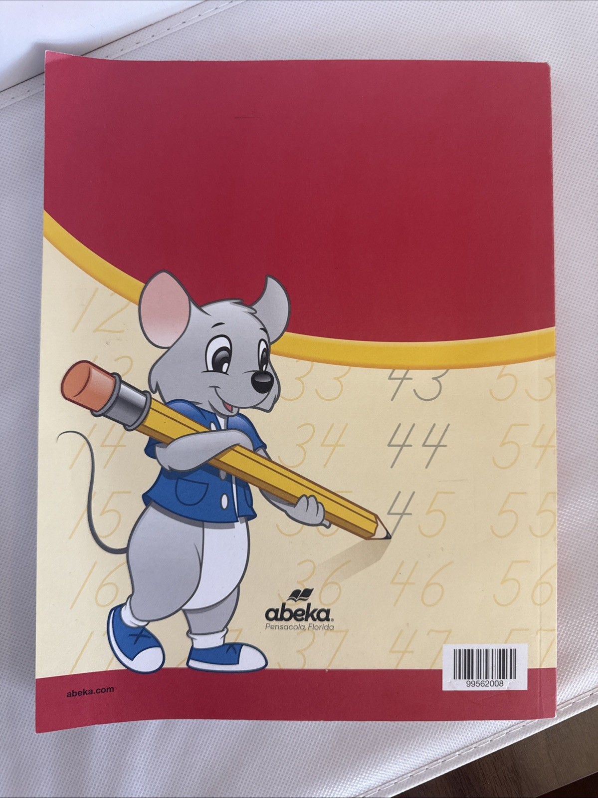 Abeka Numbers Writing Tablet K5 Fifth Edition Educational Workbook Paperback