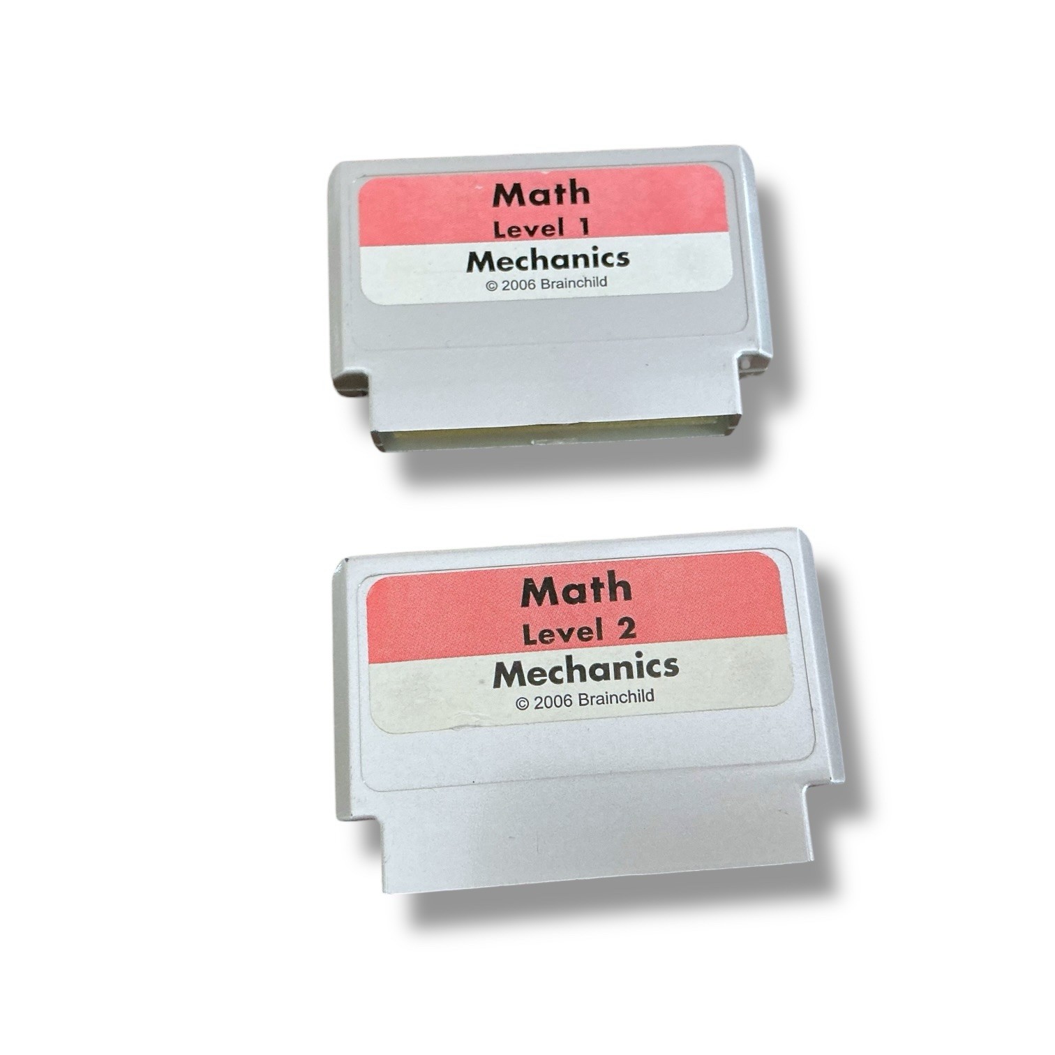 BRAINCHILD STUDY BUDDY Game Cartridge Lot Math Mechanics CCS Math 2006
