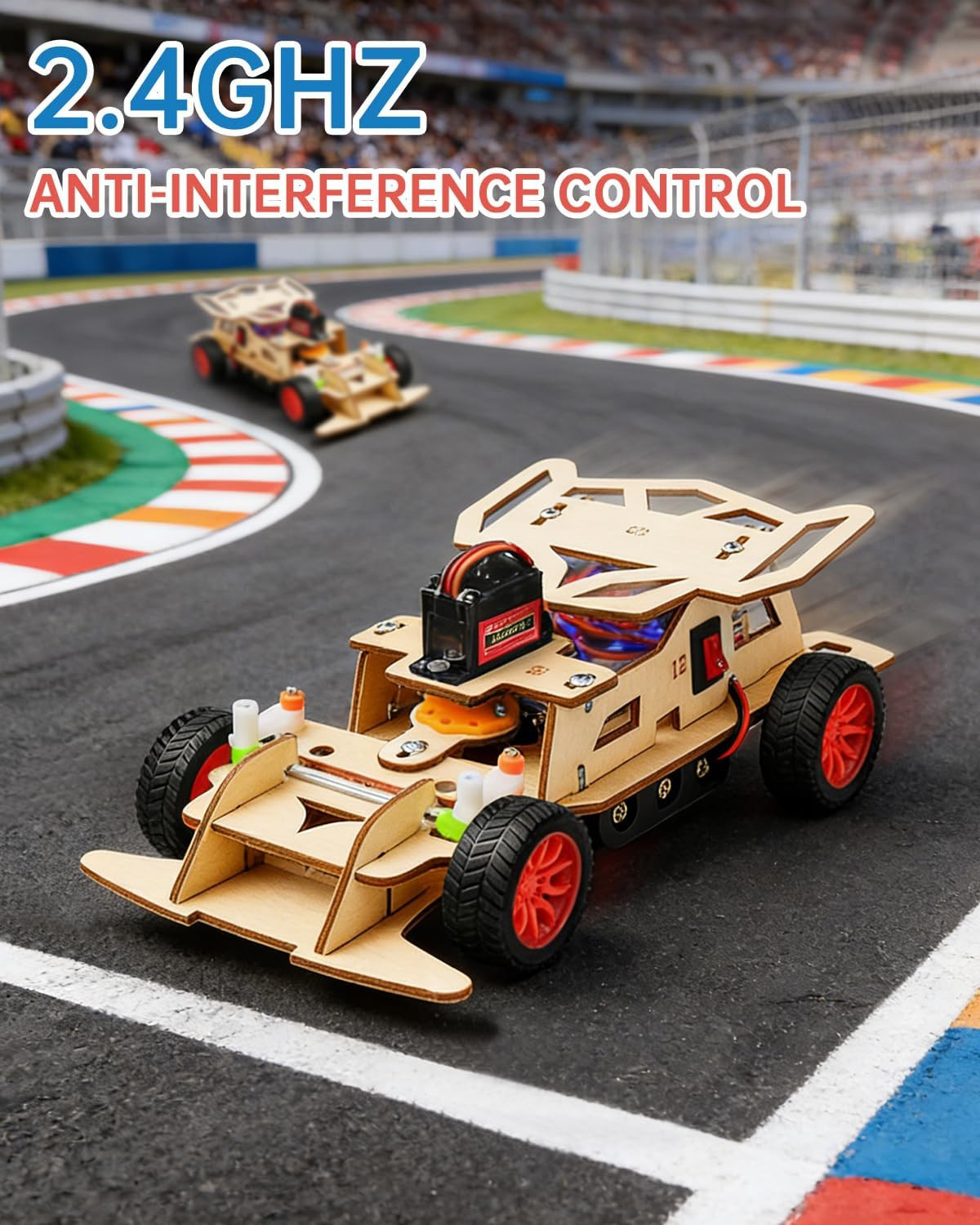 STEM Kits for Kids 8-10, STEM Toys for Boys Ages 8-13, Remote Control Car, Woode