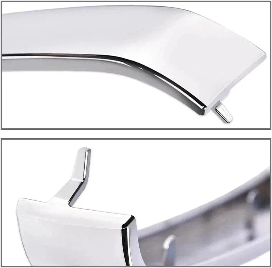 03-07 Chevy Silverado 1500 2500 3500 Grille Trim Set Left Right Pair White