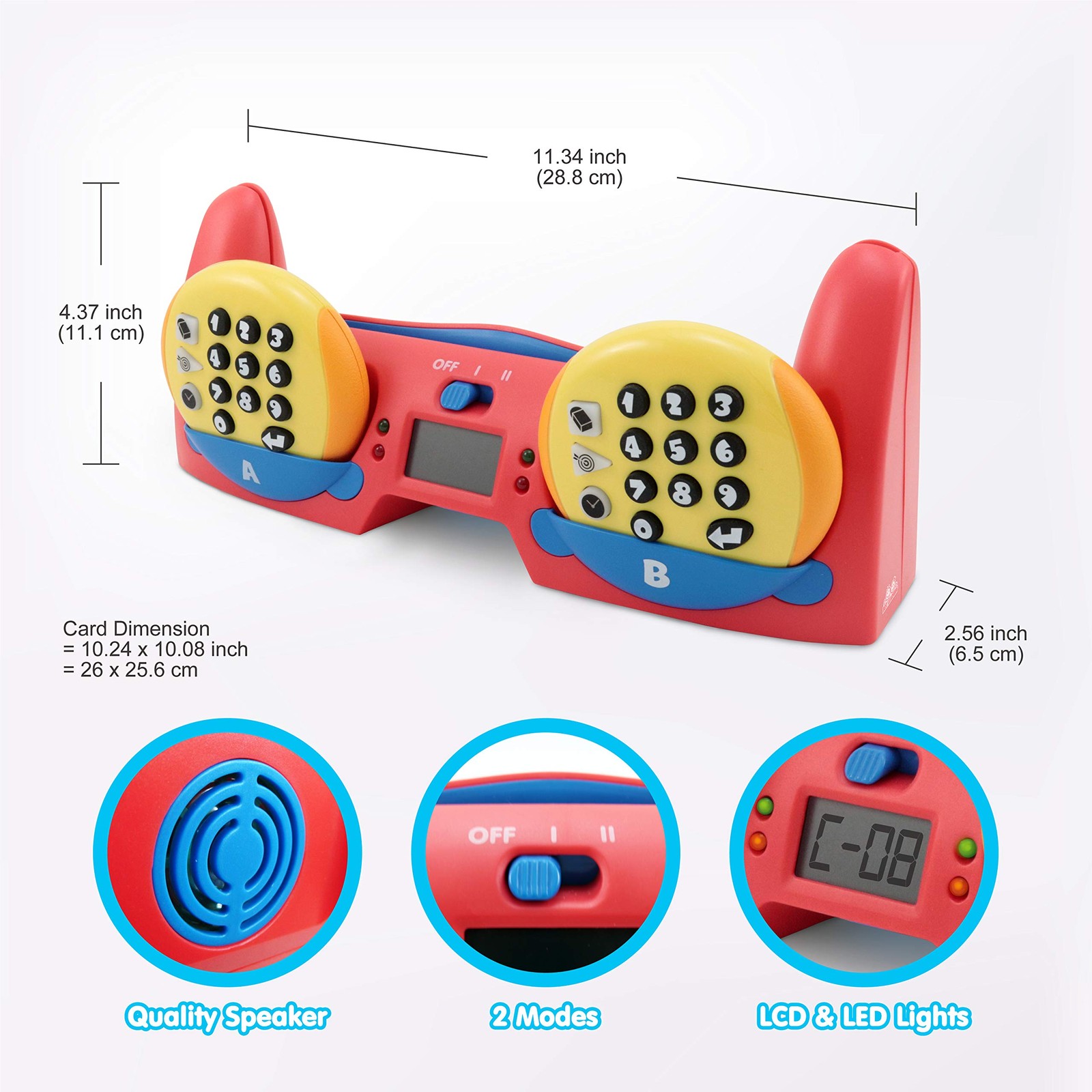 Connectrix – Educational Matching Game for Ages 6 Years and up, 1 to 2 Player…