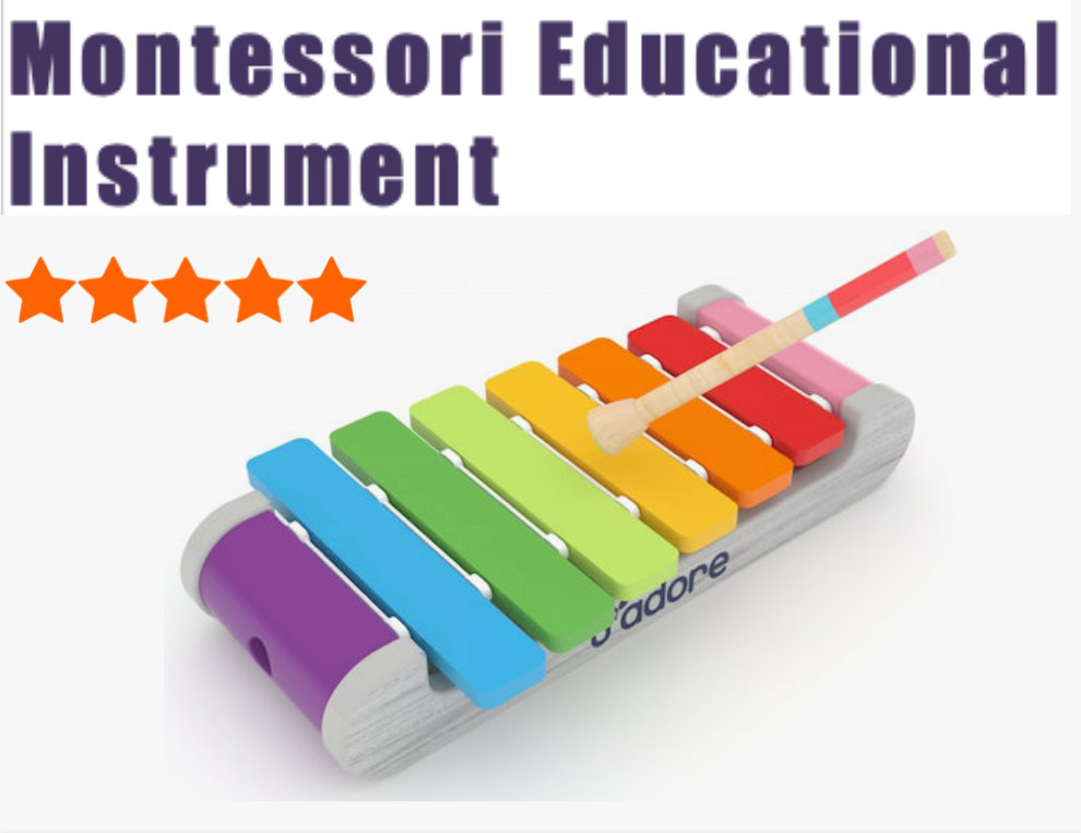 J’adore Xylophone wooden Musical Toy Montessori Educational music Instrument
