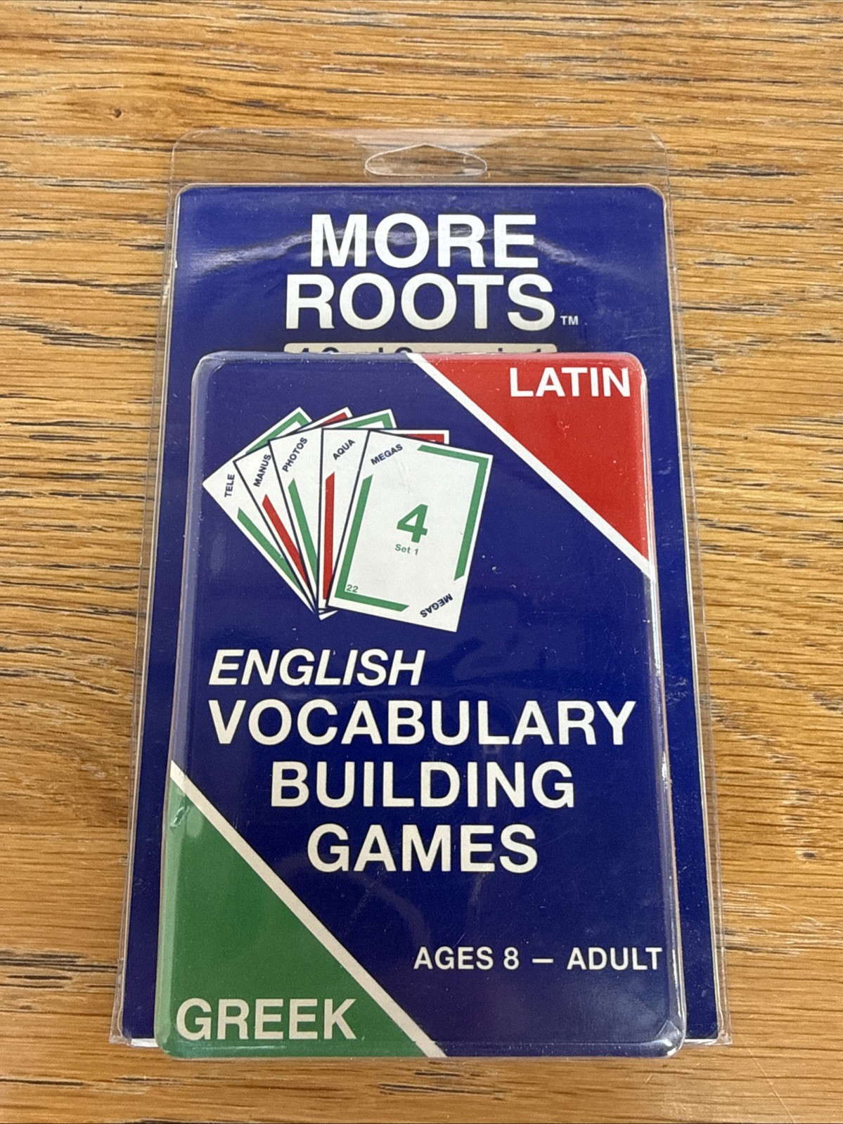 More Roots Game English Greek Latin Vocabulary Building Card Games New