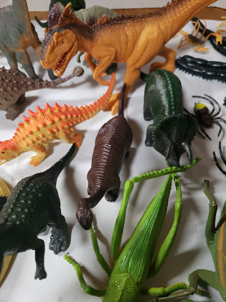 Mixed Lot Of 41 Insects & Reptile Toy Figures, Science, Educational, Nature