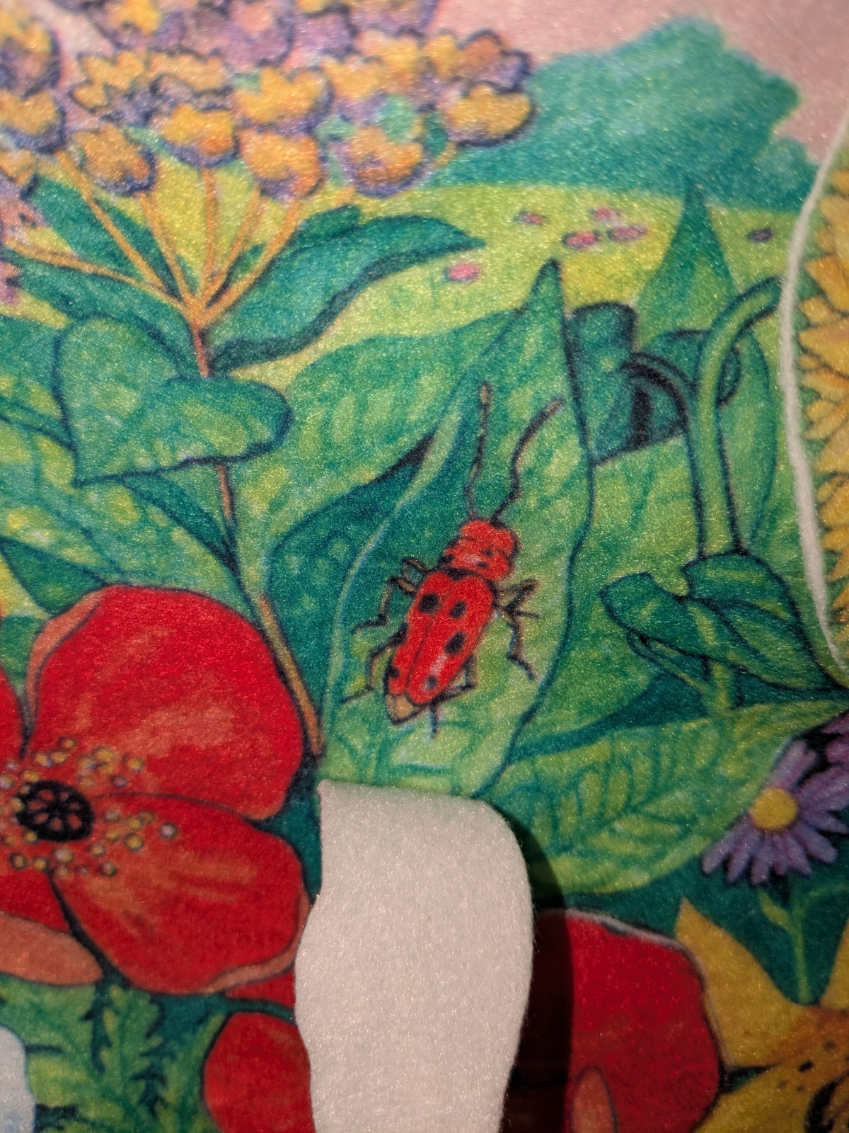 The Story Teller Felt Book W/ 37 Cutouts Bugs Garden Insects Ant Quiet Activity