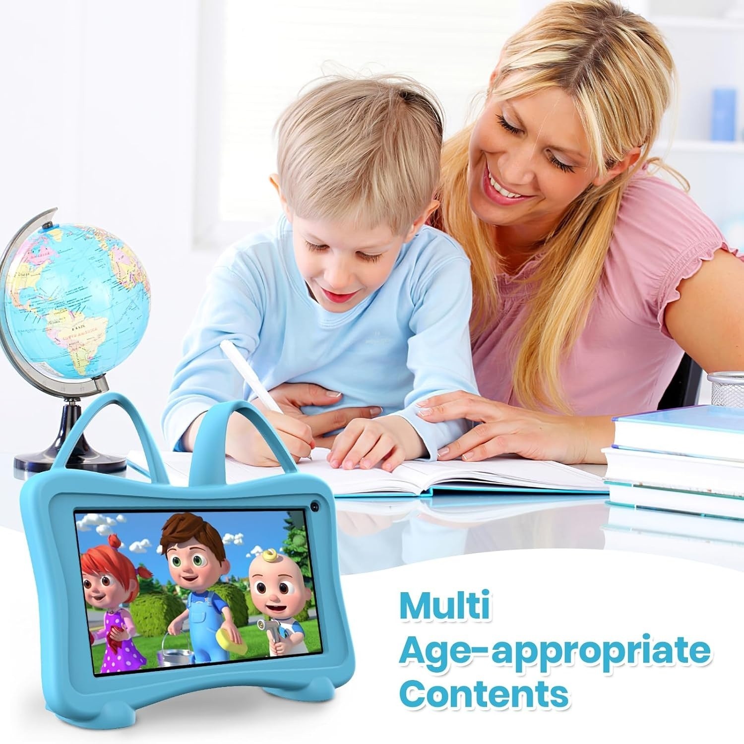 Kids Tablet 7 Toddler Children’s Learning Tablet with WiFi, YouTube, Parental