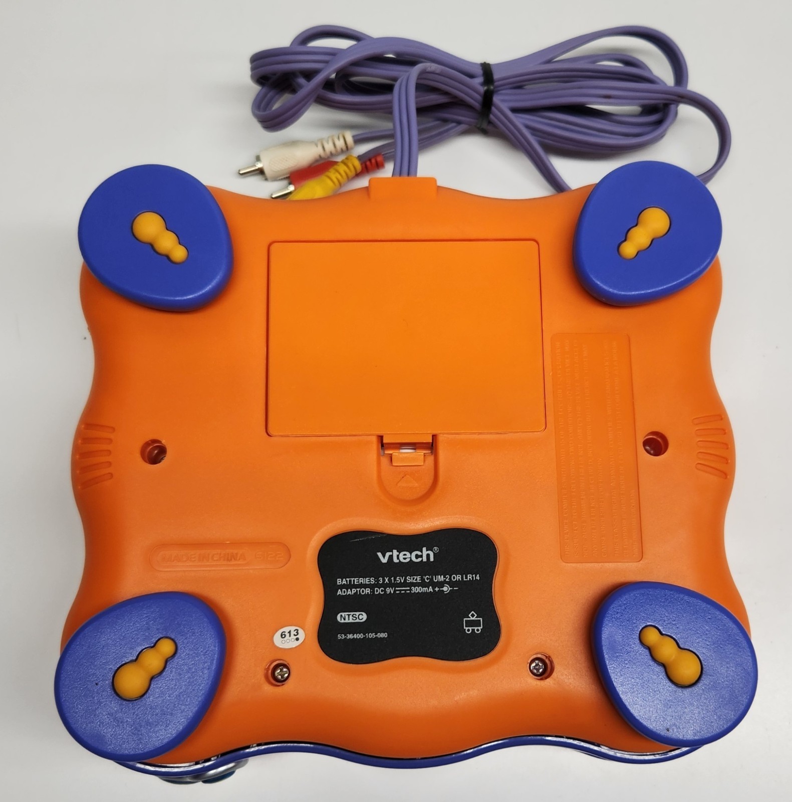 VTech V.Smile TV Learning System Console Bundle 2 Controllers & 10 Games TESTED