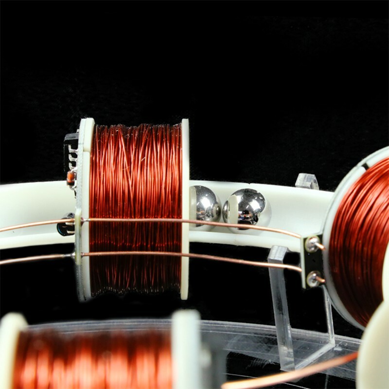 Unassembled Ring Accelerator 6-Coil Version Magnet Scientific Experiment Toy Kit