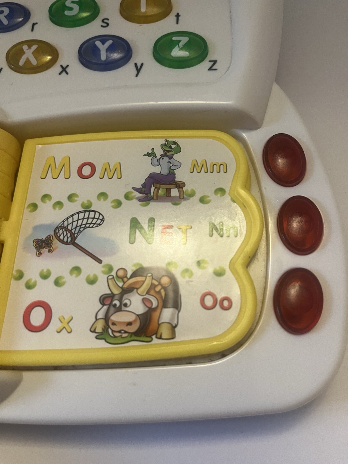 Leapfrog Telephonics Learning ABC Alphabet Letters Words & Sounds *No Telephone*